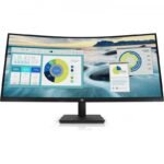 Monitor HP 34' P34HC G4 VA WQHD 21:9 Curvo 60Hz 5ms