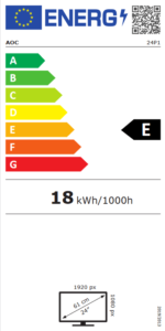 Monitor AOC 23.8' 24P1 IPS FHD 16:9 60Hz 5ms - Image 6