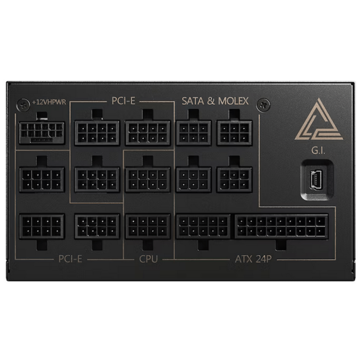 Fonte de Alimentação Modular MSI MEG A1300P PCIE5 1300W 80+ Platinum - Image 2