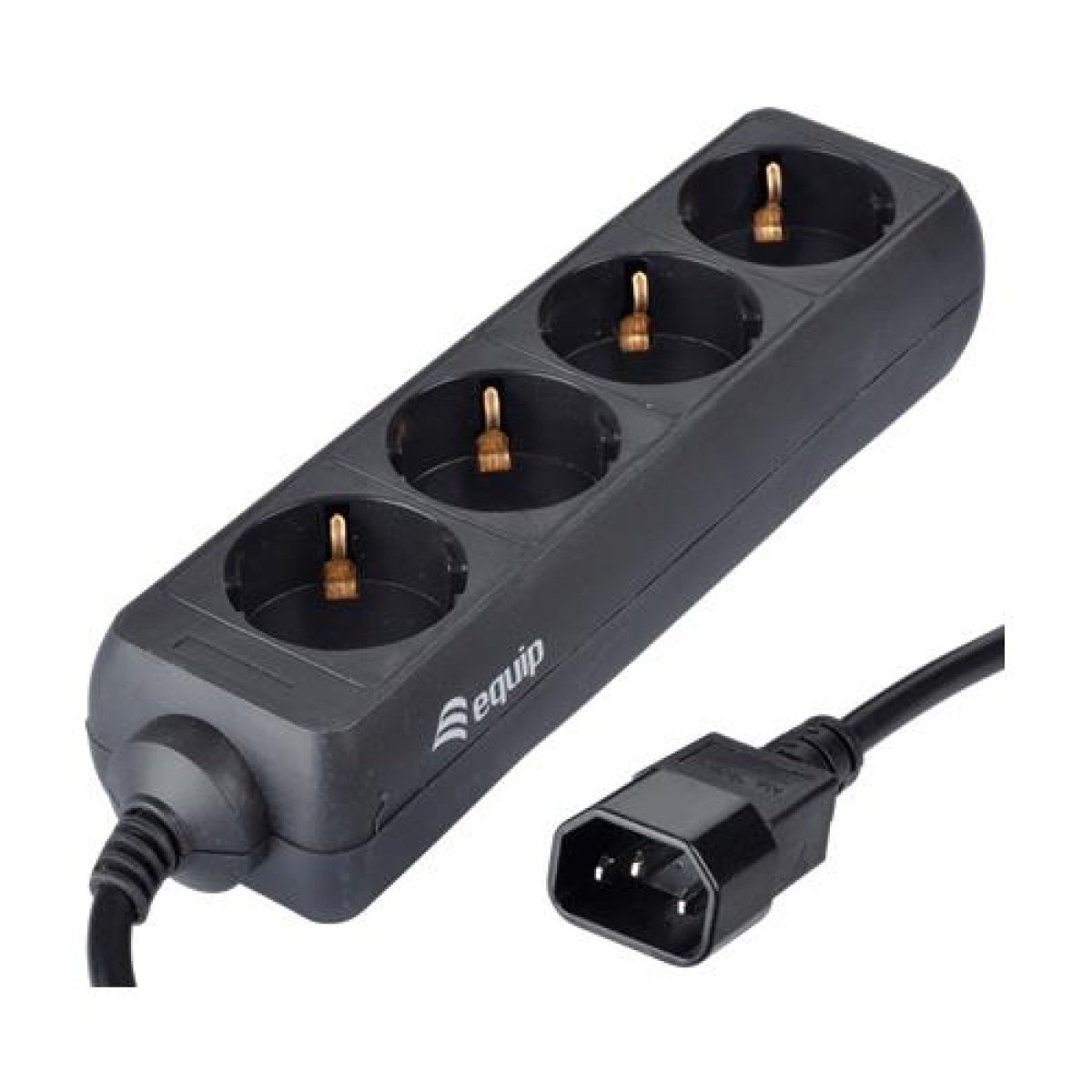 Régua Equip 4 Tomadas Shucko IEC 1.1m - Image 1