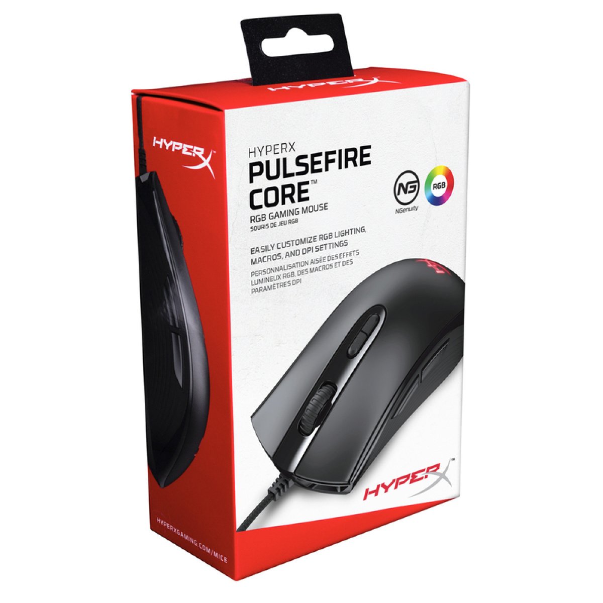Rato Óptico HyperX Pulsefire Core RGB Gaming 6200DPI - Image 5
