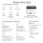 Impressora Multifunções HP Color Laser 178nw Wireless - Image 4