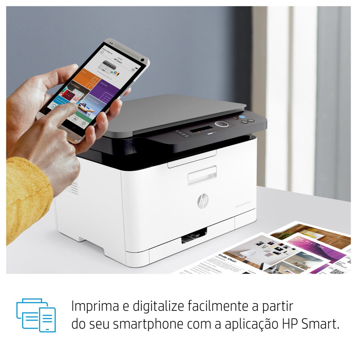 Impressora Multifunções HP Color Laser 178nw Wireless - Image 8