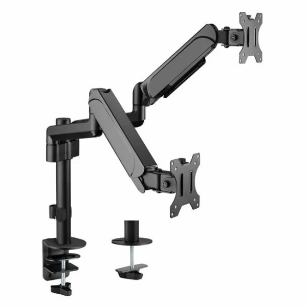 Suporte EQUIP de mesa para monitor duplo de 17'-32'