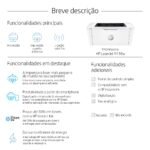 Impressora HP Mono LaserJet Wireless M110w A4 - Image 6