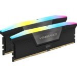 Memória RAM Corsair Vengeance RGB 32GB (2x16GB) DDR5 6000MHz CL36 Preta - Image 3