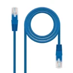 Cabo de Rede Nanocable RJ45 CAT.6 UTP AWG24 1 M Azul