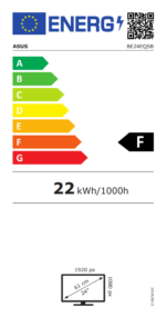 Monitor Asus 23.8" BE24EQSB IPS FHD 16:9 60Hz 5ms - Image 7