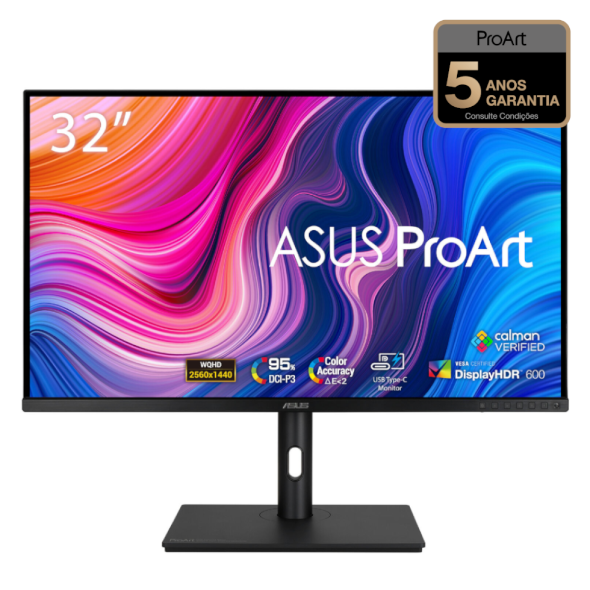 Monitor Asus ProArt PA328CGV IPS 32" QHD 16:9 165Hz FreeSync - Image 1