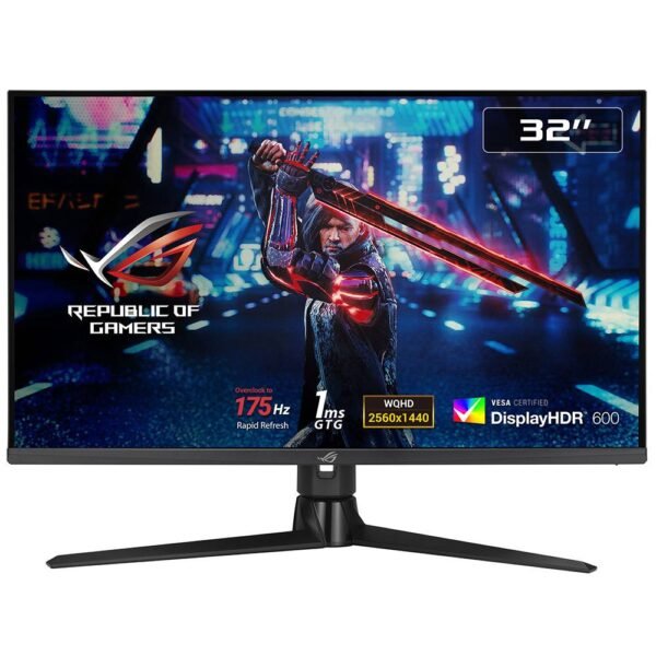 Monitor Asus XG32AQ IPS 32" QHD 16:9 175Hz G-SYNC Compatible