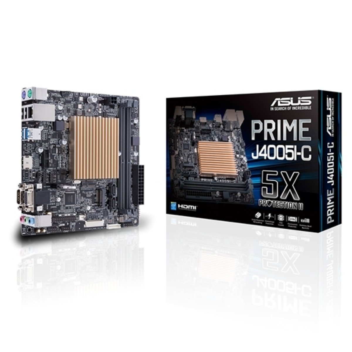 Motherboard Asus J4005I-C c/ CPU Celeron J4005 - Image 1