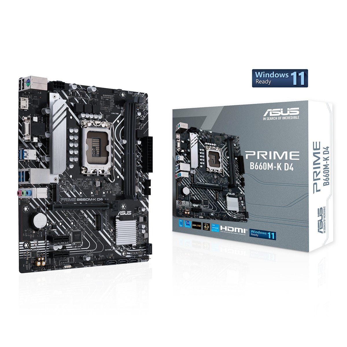 Motherboard Asus Prime B660M-K D4 Micro-ATX - Image 1