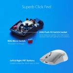 Rato Gaming ASUS ROG Keris Wireless AimPoint RGB Branco - Image 9