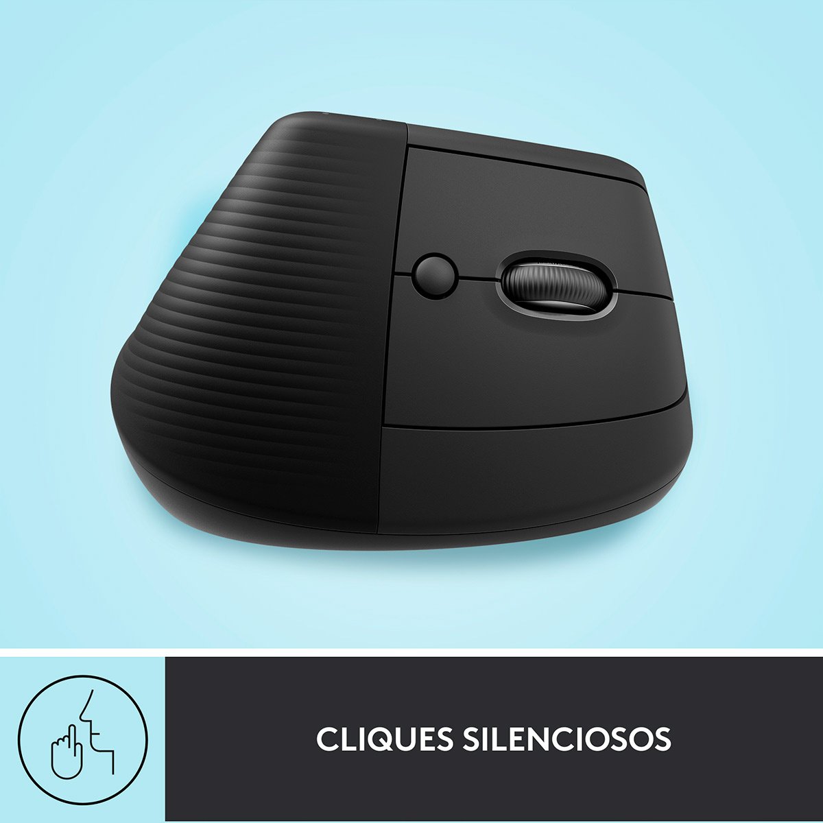 Rato Laser Logitech Lift Vertical Ergonomic Wireless/Bluetooth 4000DPI Graphite - Image 5