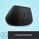Rato Laser Logitech Lift Vertical Ergonomic Wireless/Bluetooth 4000DPI Graphite - Image 5