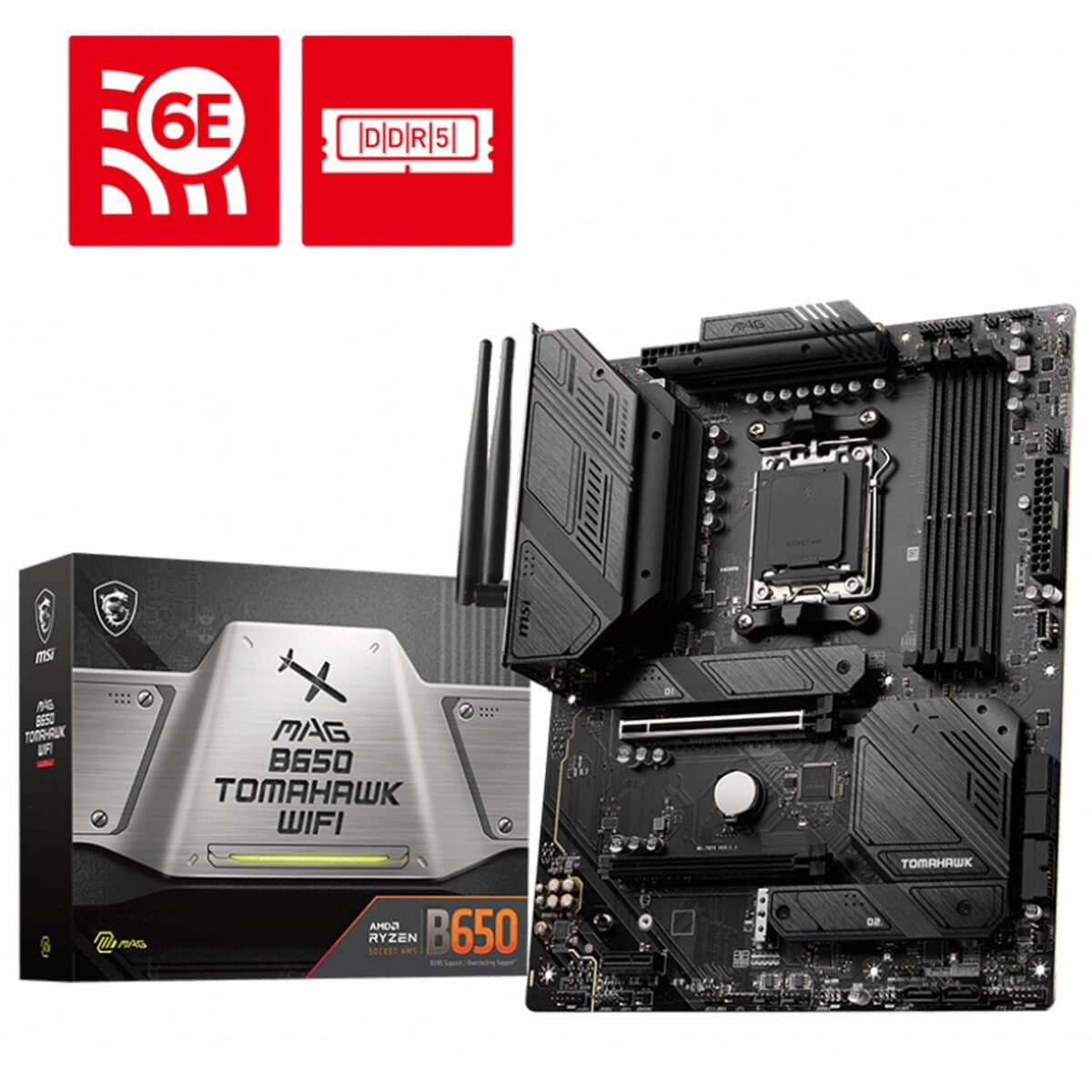 Motherboard ATX MSI MAG B650 Tomahawk WiFi - Image 1