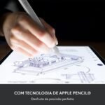 Caneta Digital Logitech Crayon p/ iPad Cinza/Laranja - Image 2