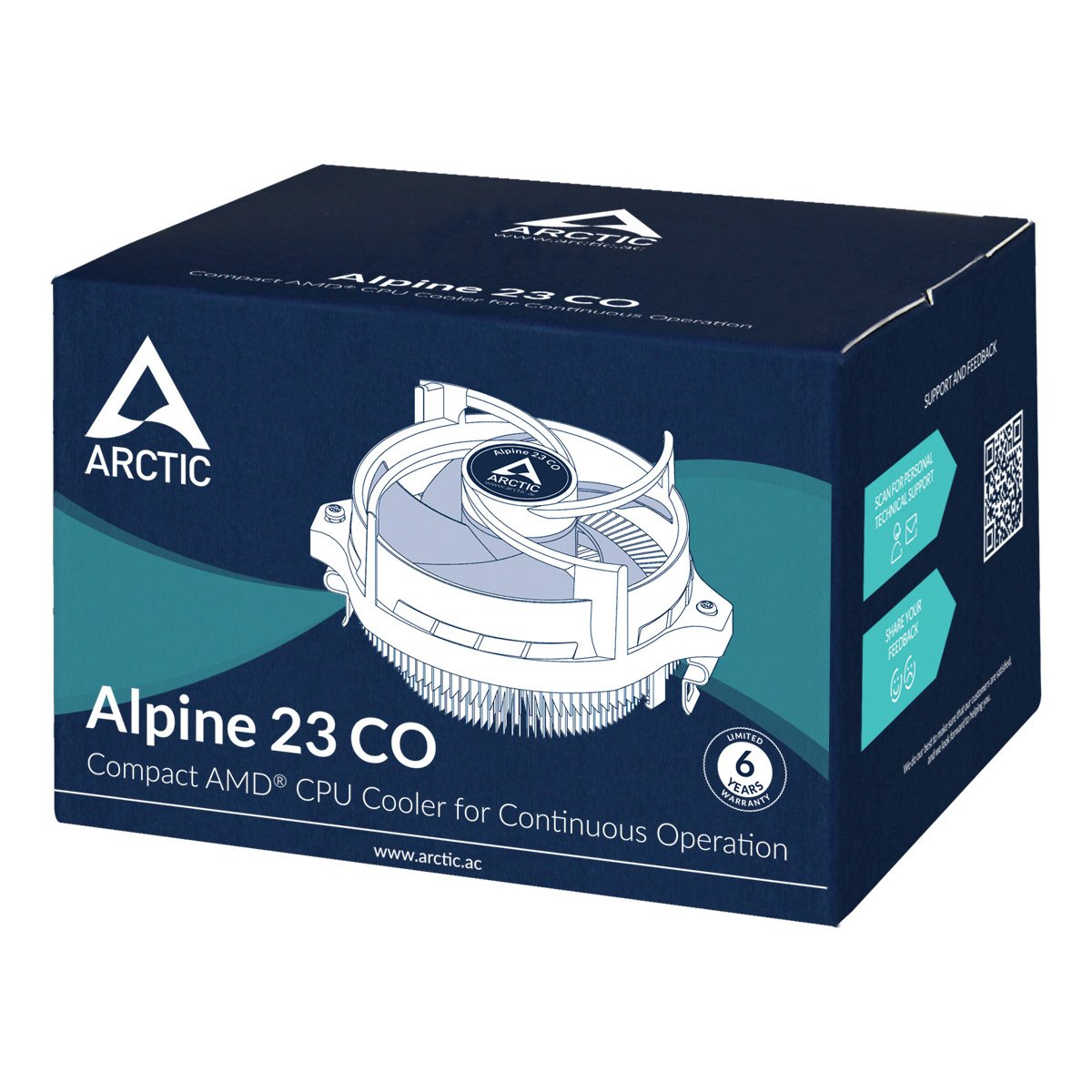 Dissipador CPU Arctic Alpine 23 CO 90mm - Image 6