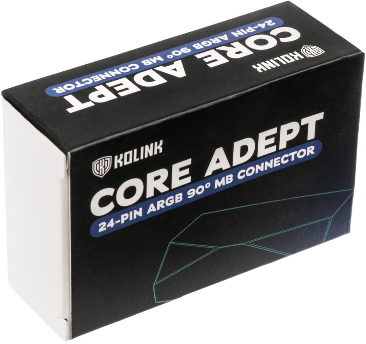 Cabo Adaptador Kolink Core Adept ARGB 24 Pin 90 Graus - Image 8