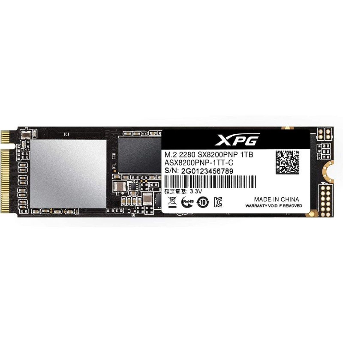 Disco SSD Adata XPG SX8200 Pro 1TB M.2 PCIe 3.0 3D TLC NVMe - Image 1