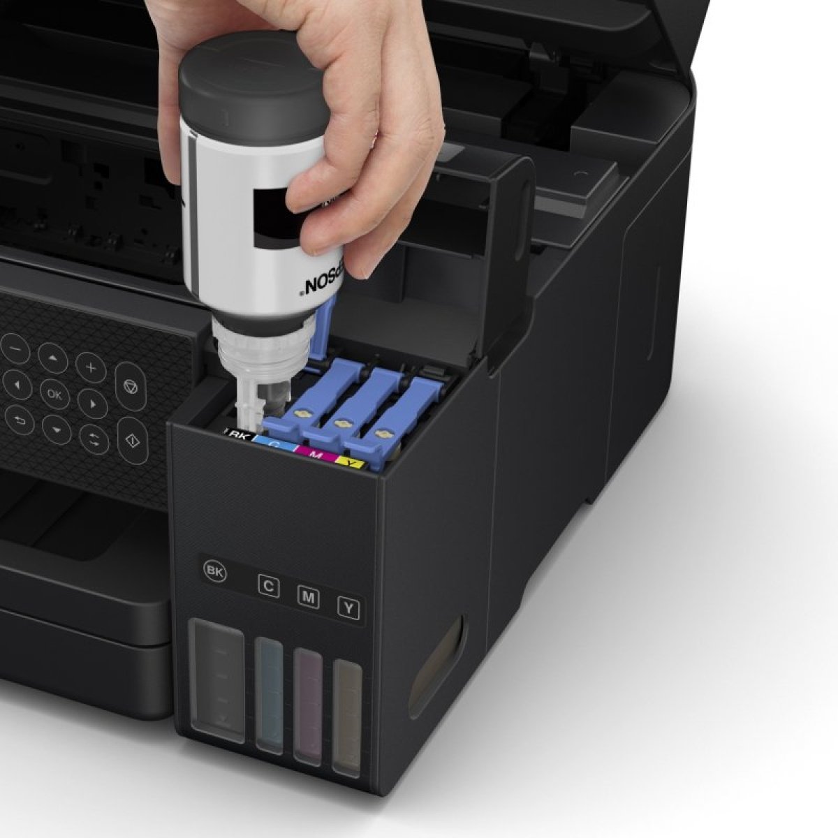 Impressora Jato de Tinta Epson EcoTank ET-3850 Multifunções (Impressão, Cópia, Digitalização), Duplex Auto, Wireless - Image 2