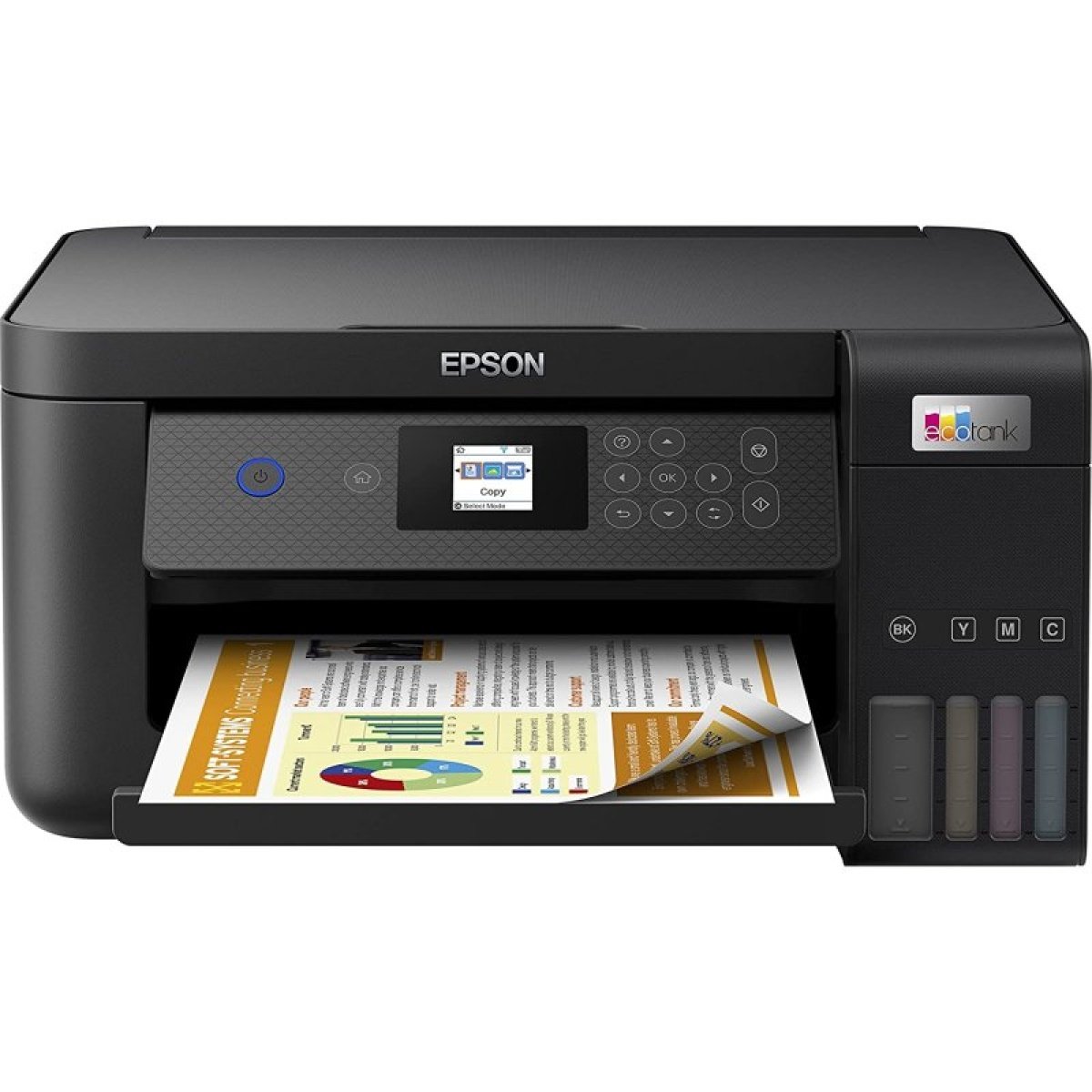 Impressora Jato de Tinta Epson EcoTank ET-2850 Multifunções (Impressão, Cópia, Digitalização), Duplex Auto, Wireless - Image 1