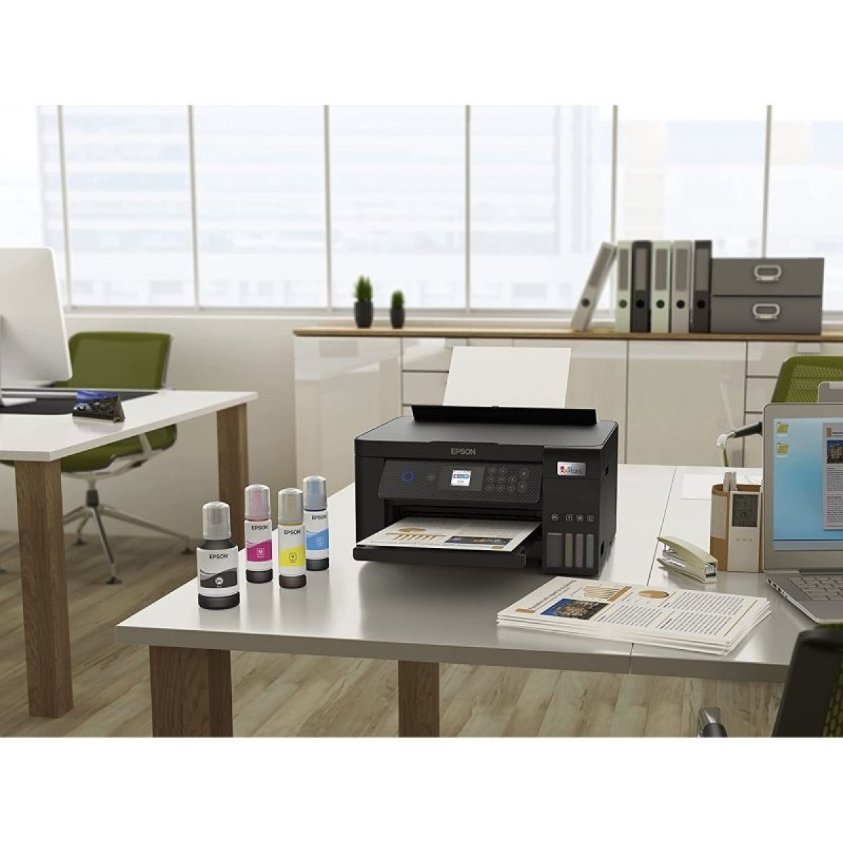 Impressora Jato de Tinta Epson EcoTank ET-2850 Multifunções (Impressão, Cópia, Digitalização), Duplex Auto, Wireless - Image 4