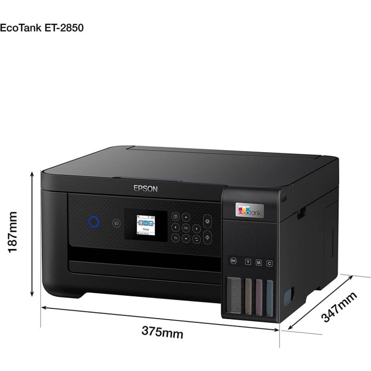 Impressora Jato de Tinta Epson EcoTank ET-2850 Multifunções (Impressão, Cópia, Digitalização), Duplex Auto, Wireless - Image 5