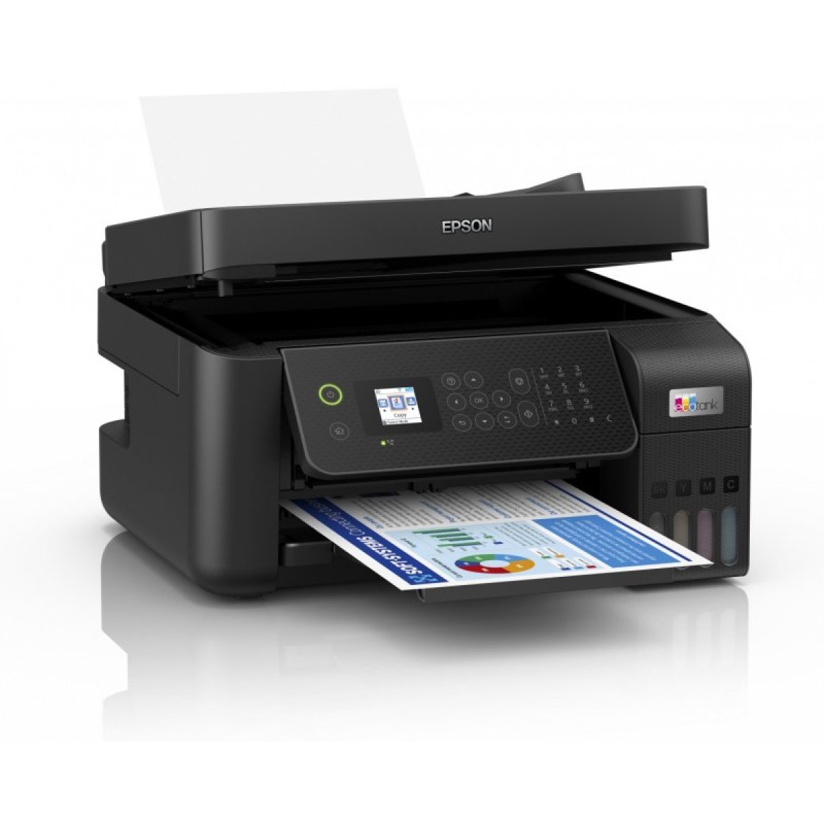 Impressora Epson Multifunções Cores Wireless EcoTank ET-4800 (A4) - Image 2