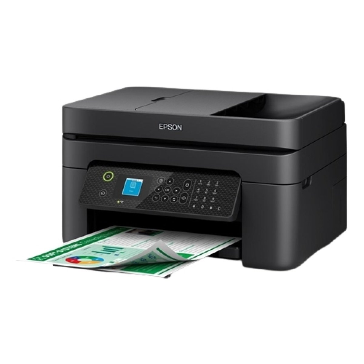 Impressora Epson Multifunções Cores Wireless WorkForce WF-2930DWF - Image 2