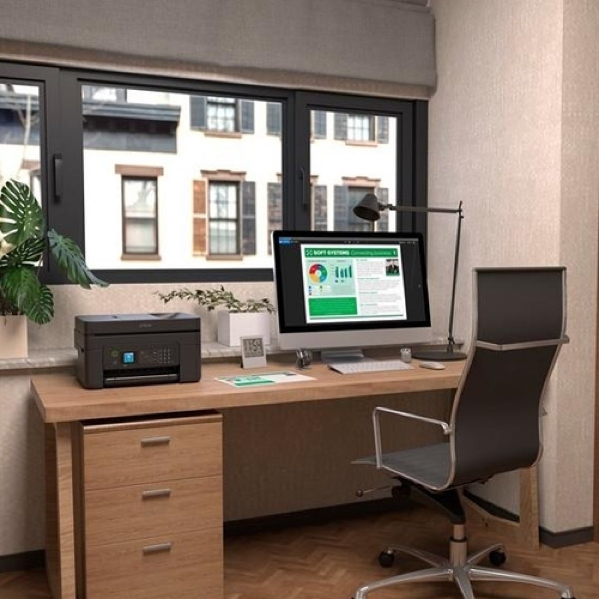 Impressora Epson Multifunções Cores Wireless WorkForce WF-2930DWF - Image 4