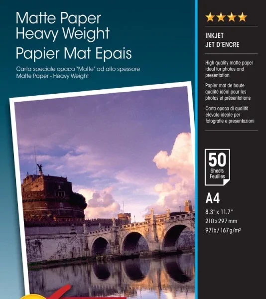 Papel EPSON Mate A4 (50 Folhas)