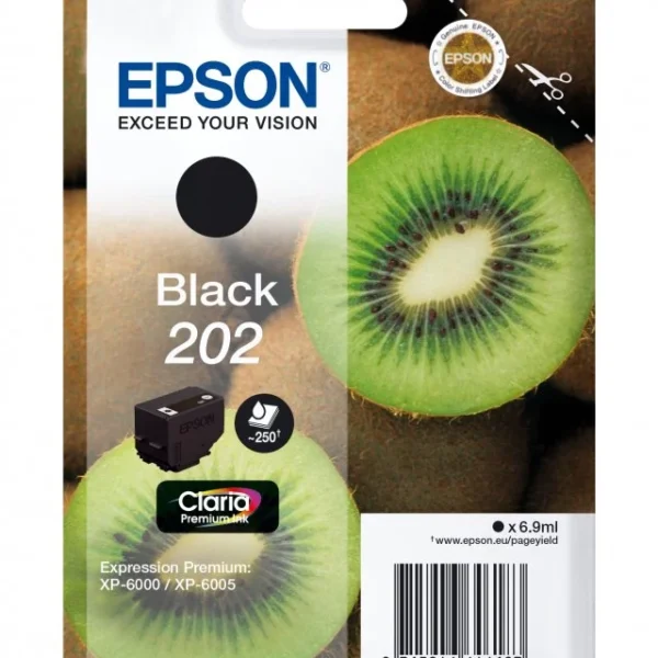 Tinteiro EPSON 202 Preto