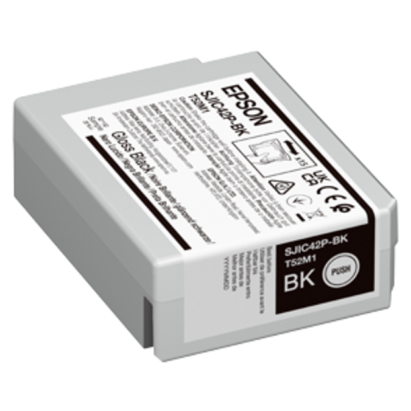Tinteiro Epson SJIC42P-BK Preto