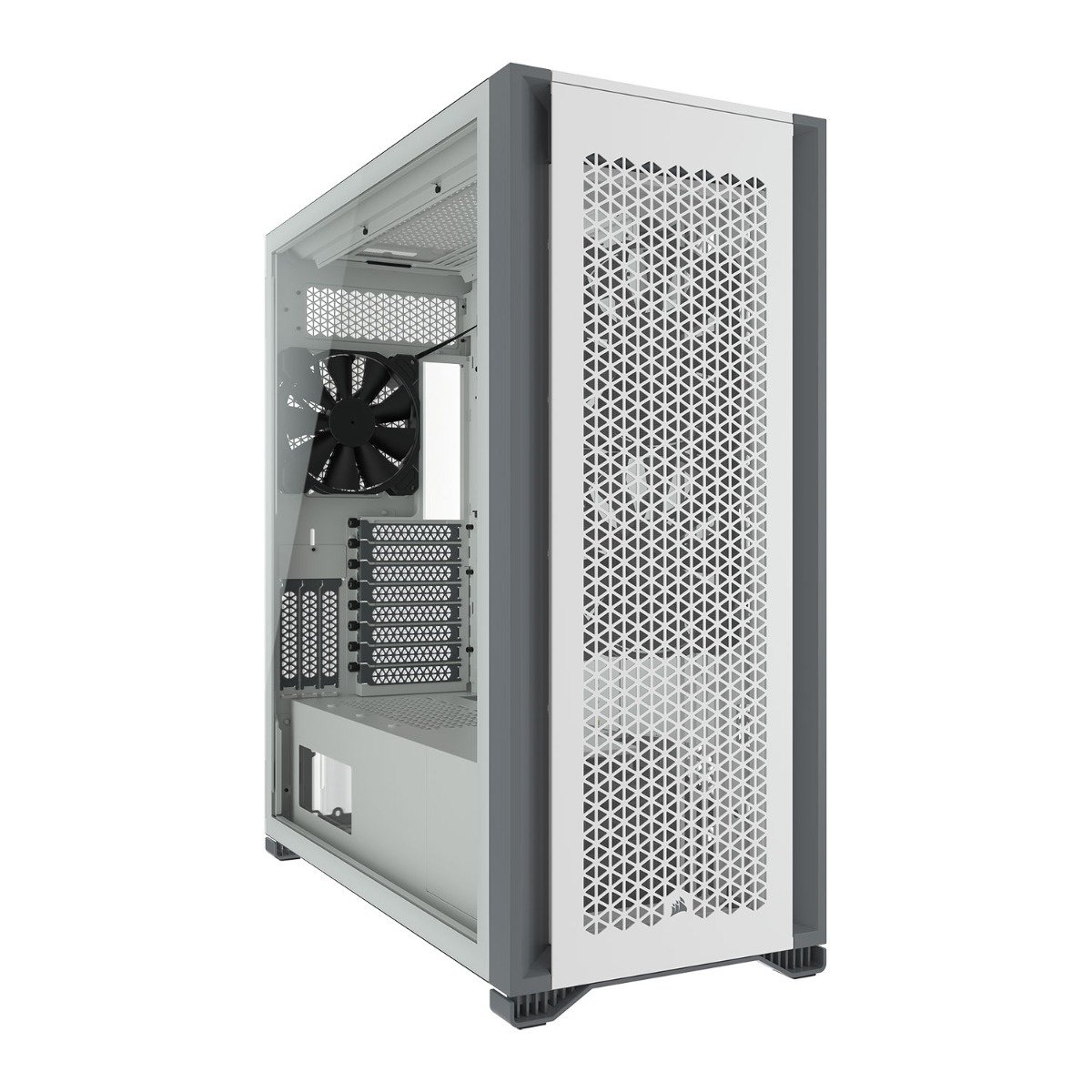 Caixa Corsair Extended-ATX  7000D Airflow Tempered Glass Branca - Image 1