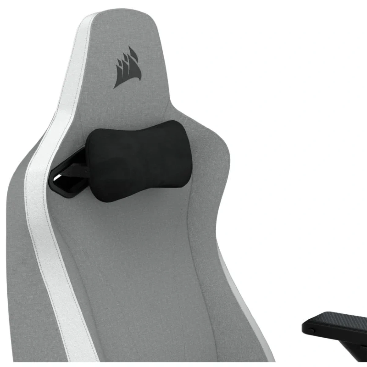 Cadeira Gaming Corsair TC200 Series Fabric Cinzenta/Branca - Image 4