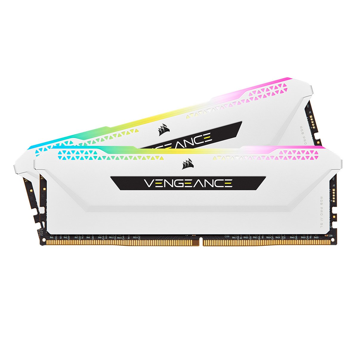 Memória RAM Corsair Vengeance RGB Pro SL 32GB (2x16GB) DDR4 3200MHz CL16 Branca - Image 1