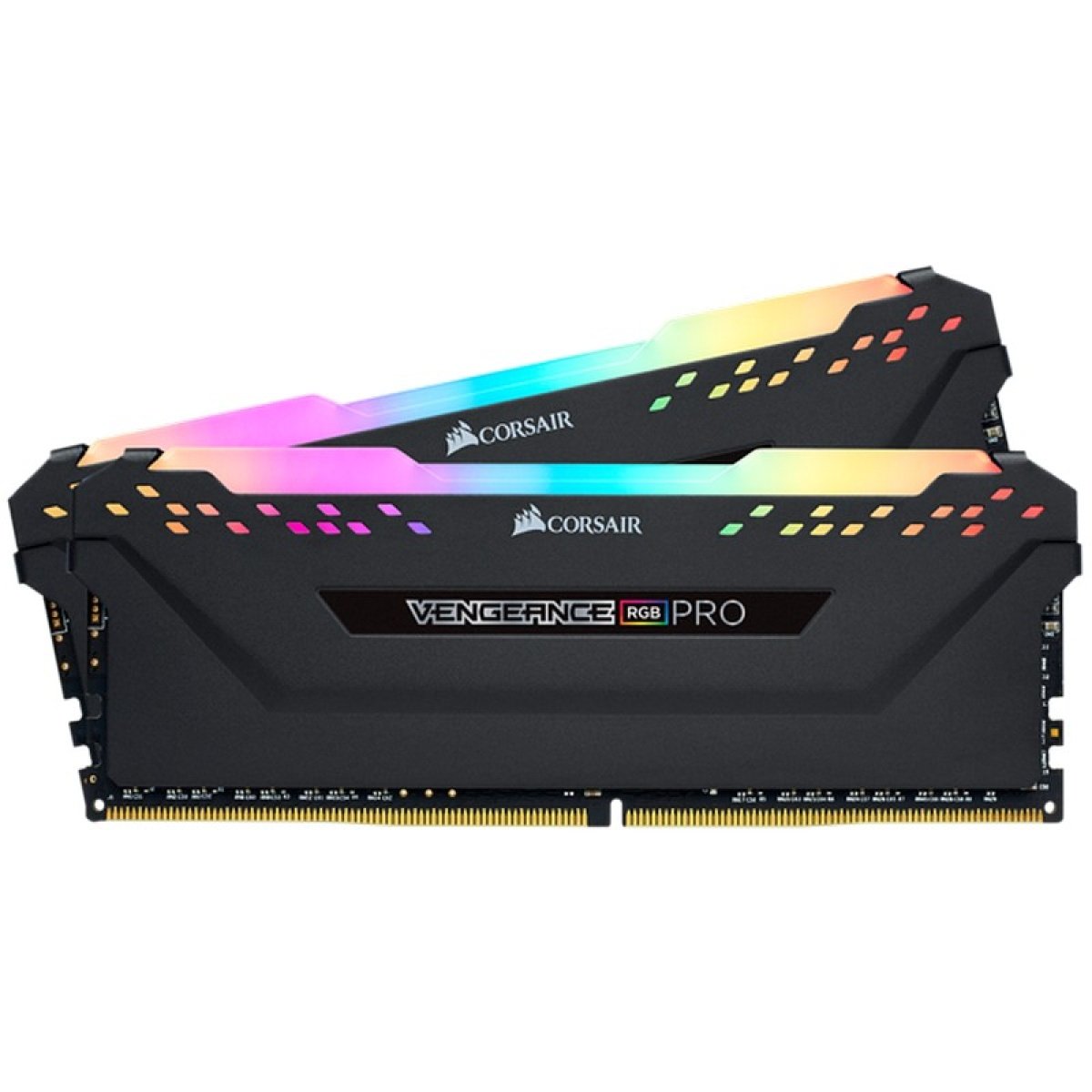 Memória RAM Corsair 16GB Vengeance RGB Pro (2x8GB) DDR4 3600MHz CL18 Black - Image 1