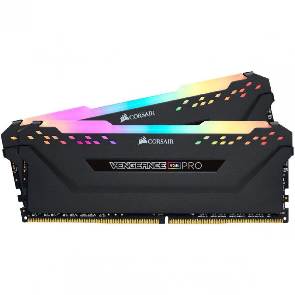 Memória RAM Corsair 32GB (2x16GB) DDR4-3600 VENGEANCE RGB PRO Black - Image 1