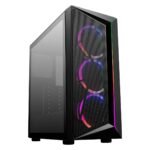 Caixa ATX Cooler Master CMP510 ARGB Vidro Temperado Preta