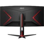 Monitor AOC 34' CU34G2X/BK VA WQHD 21:9 Curvo 144Hz FreeSync - Image 3