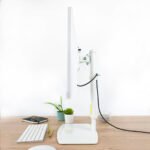 Suporte de Mesa Tabletop Tooq Tilt e Altura Ajustável 17" a 27" Max. 6kg Branco - Image 9