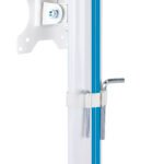 Suporte de Mesa Tabletop Tooq Tilt e Altura Ajustável 17" a 27" Max. 6kg Branco - Image 4