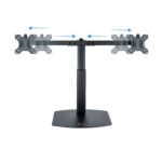 Suporte de Mesa Tabletop Tooq Duplo Tilt e Altura Ajustável 17" a 27" Max. 6kg/Monitor Preto - Image 4