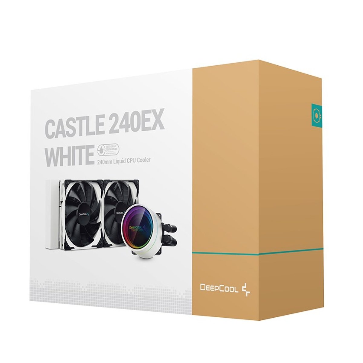 Water Cooler DeepCool CASTLE 240EX 240mm Branco - Image 8