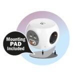 Régua Ewent EW3957 Cubical Power 3 Tomadas Schuko + 4 USB 3.4A Branco - Image 4