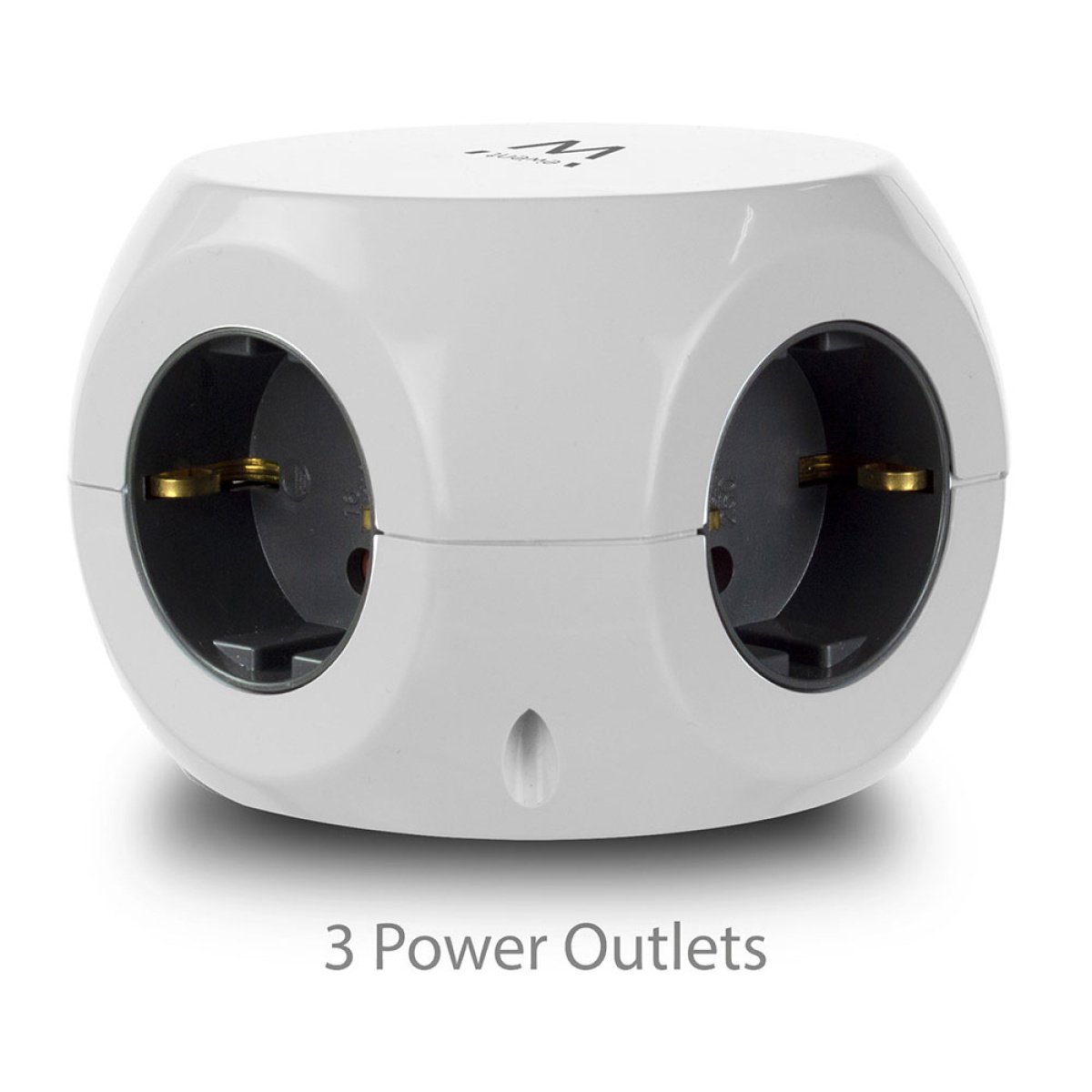 Régua Ewent EW3957 Cubical Power 3 Tomadas Schuko + 4 USB 3.4A Branco - Image 5