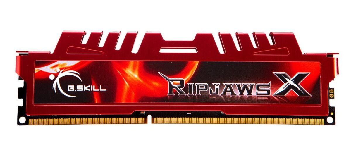 Memória RAM G.SKILL RIPJAWS X 8GB (1x8GB) DDR3 1600MHz CL10 1.5V - Image 1