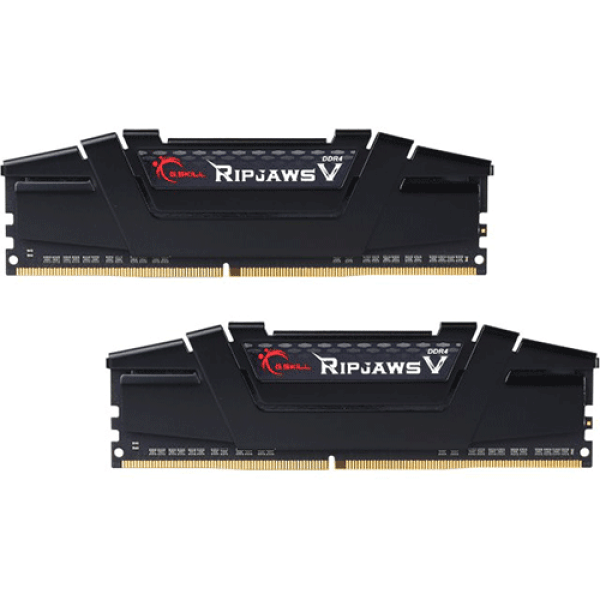 Memória RAM G.SKILL Ripjaws V 16GB (2x8GB) DDR4 3200MHz CL16 Preta