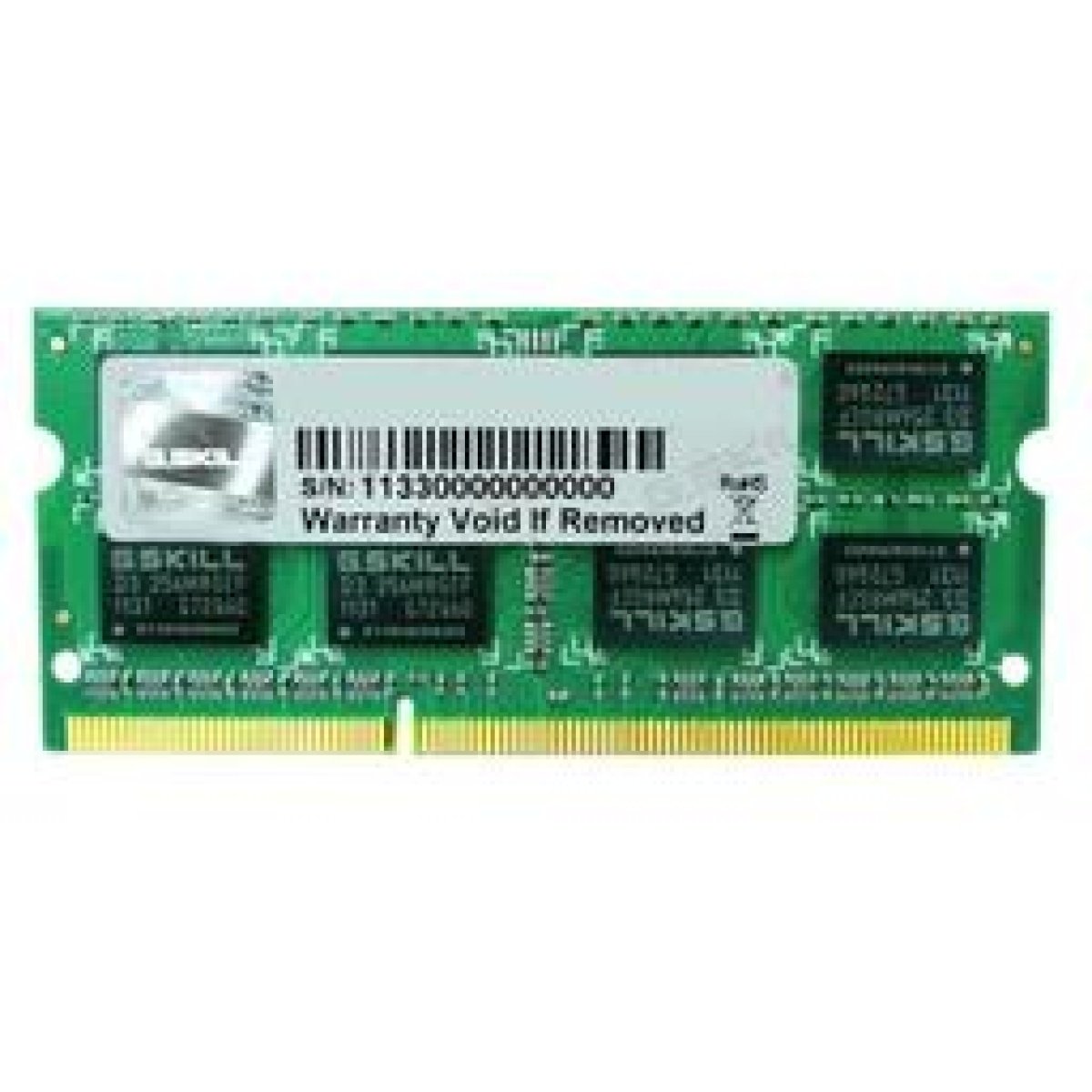 Memória RAM SO-DIMM G.SKILL p/Mac 8GB DDR3 1600MHz CL11 1.5V - Image 1